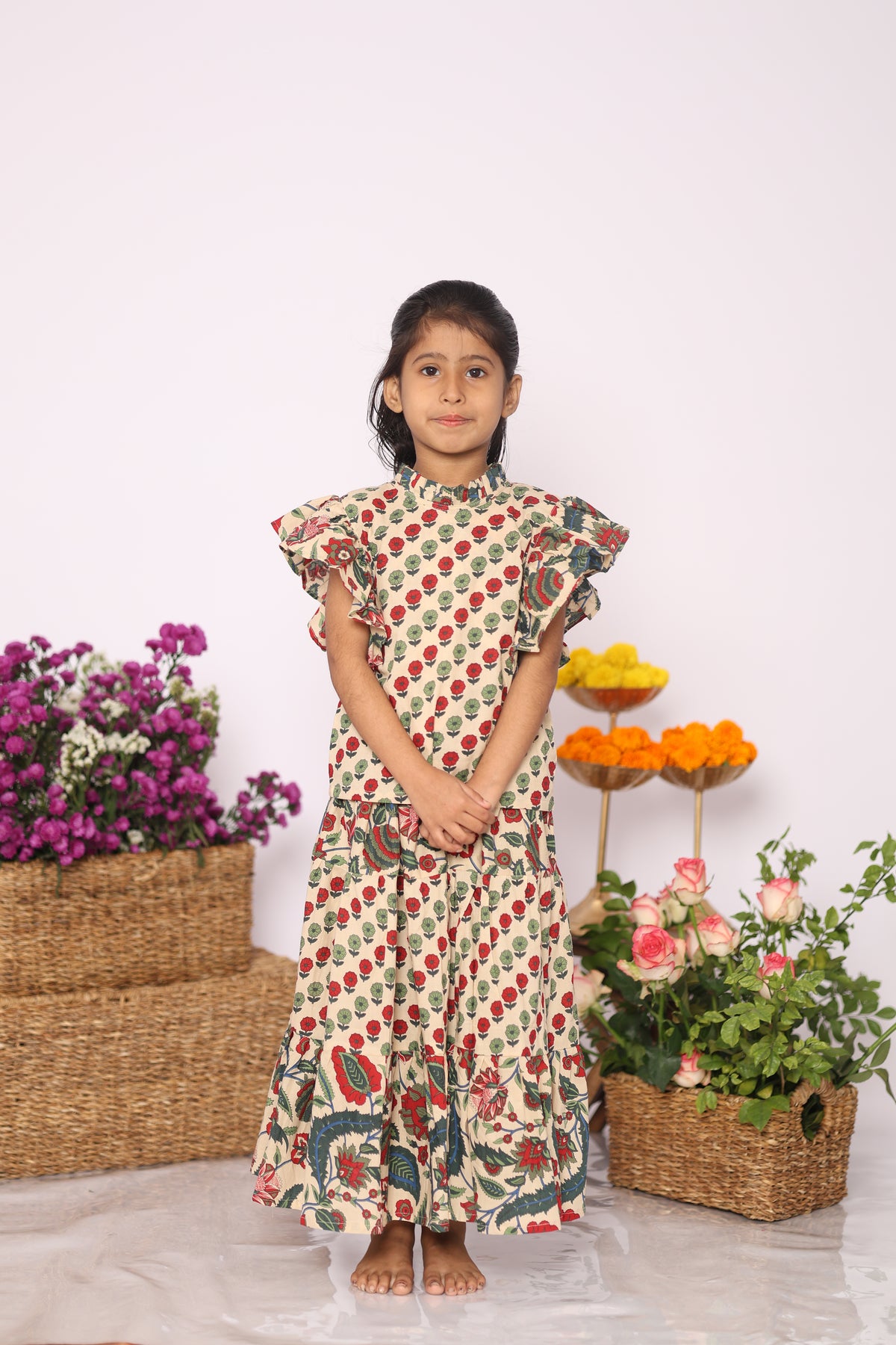 Gulrang Floral Dress