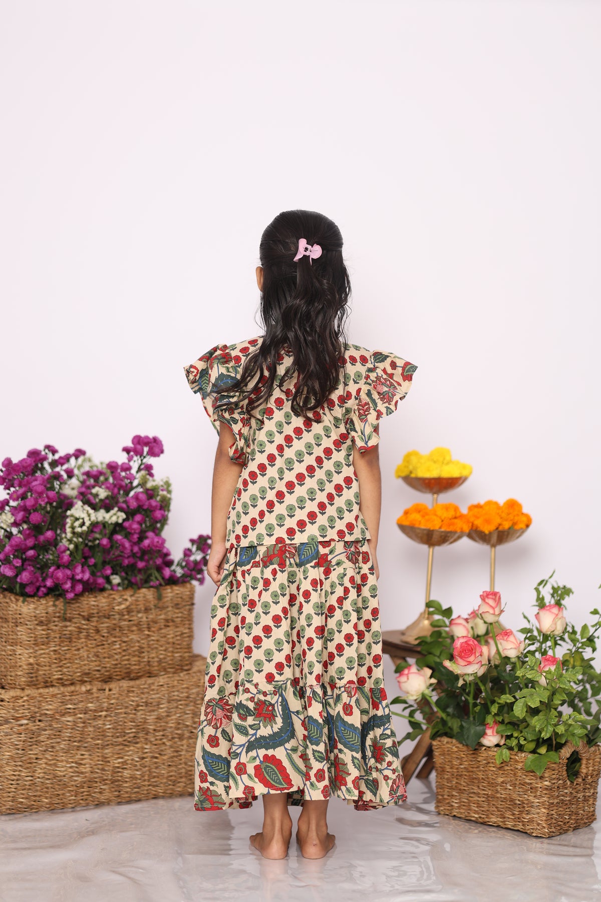 Gulrang Floral Dress
