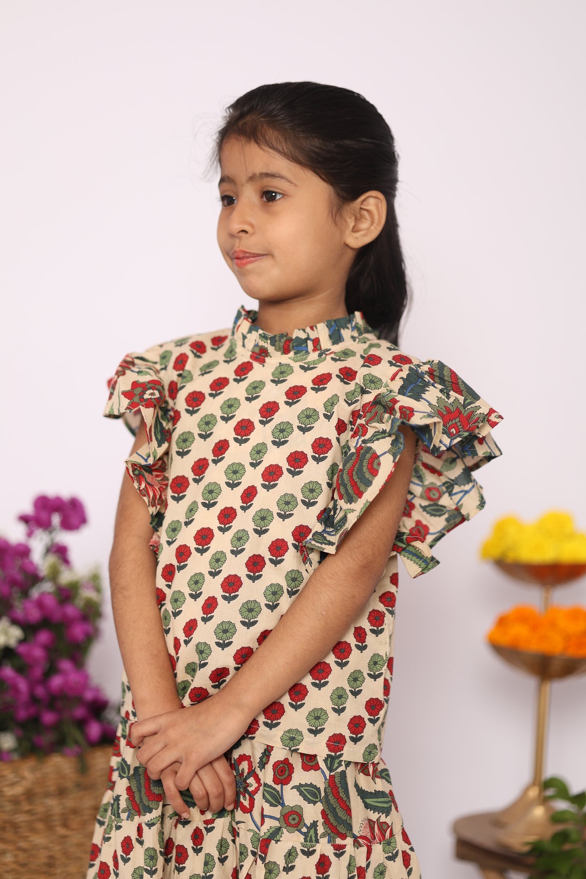 Gulrang Floral Dress