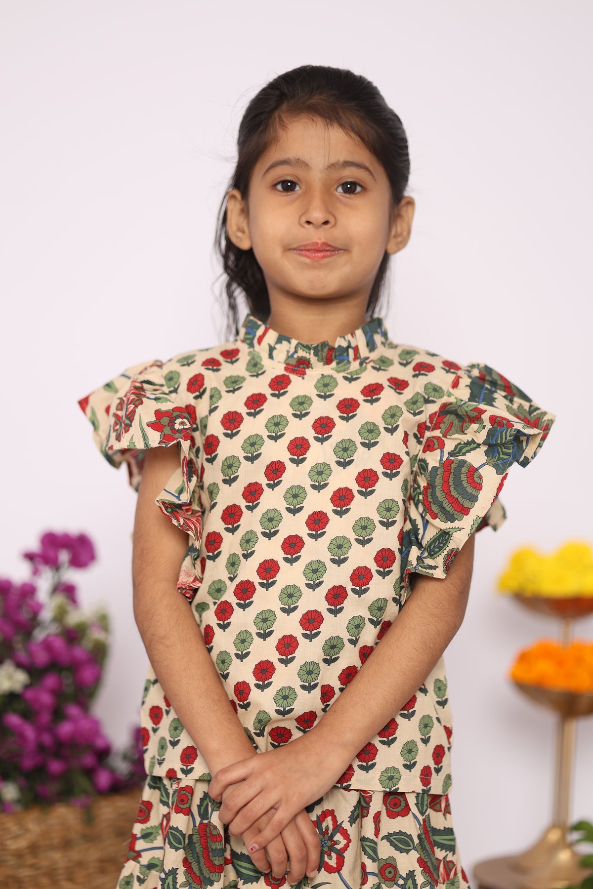 Gulrang Floral Dress