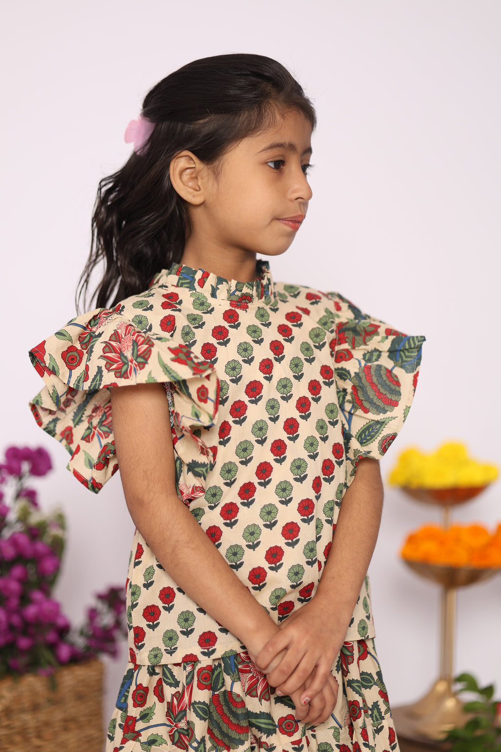 Gulrang Floral Dress