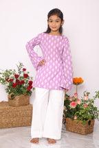 Lavender Kurta Set
