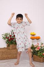 Pichwai Lotus Co-Ord Set
