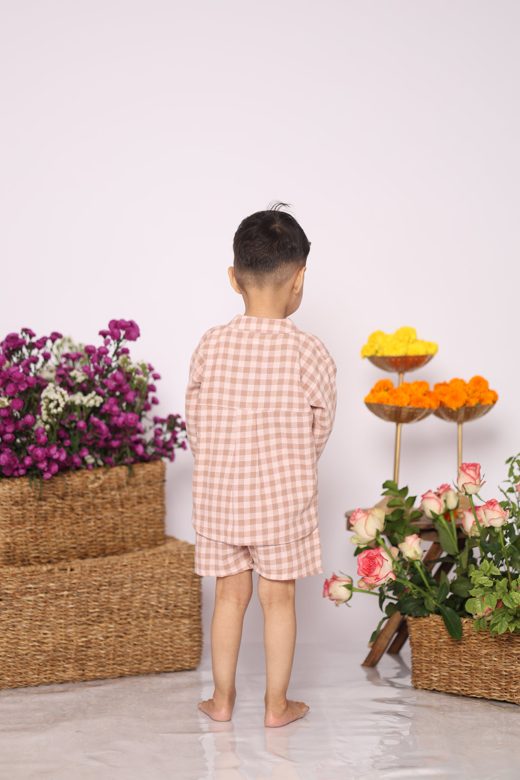 Rosewood Checks Co-Ord Set