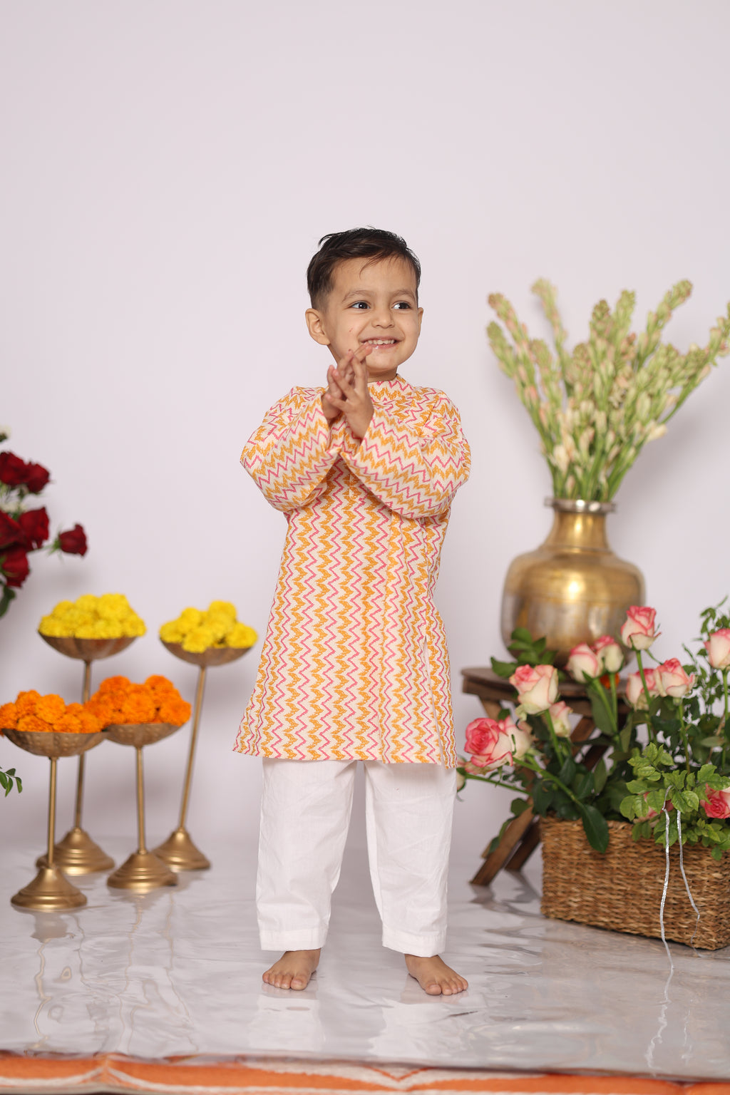 Zigzag Kurta Set