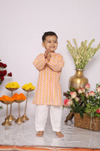 Zigzag Kurta Set