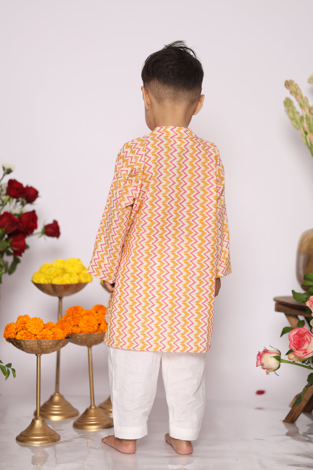 Zigzag Kurta Set