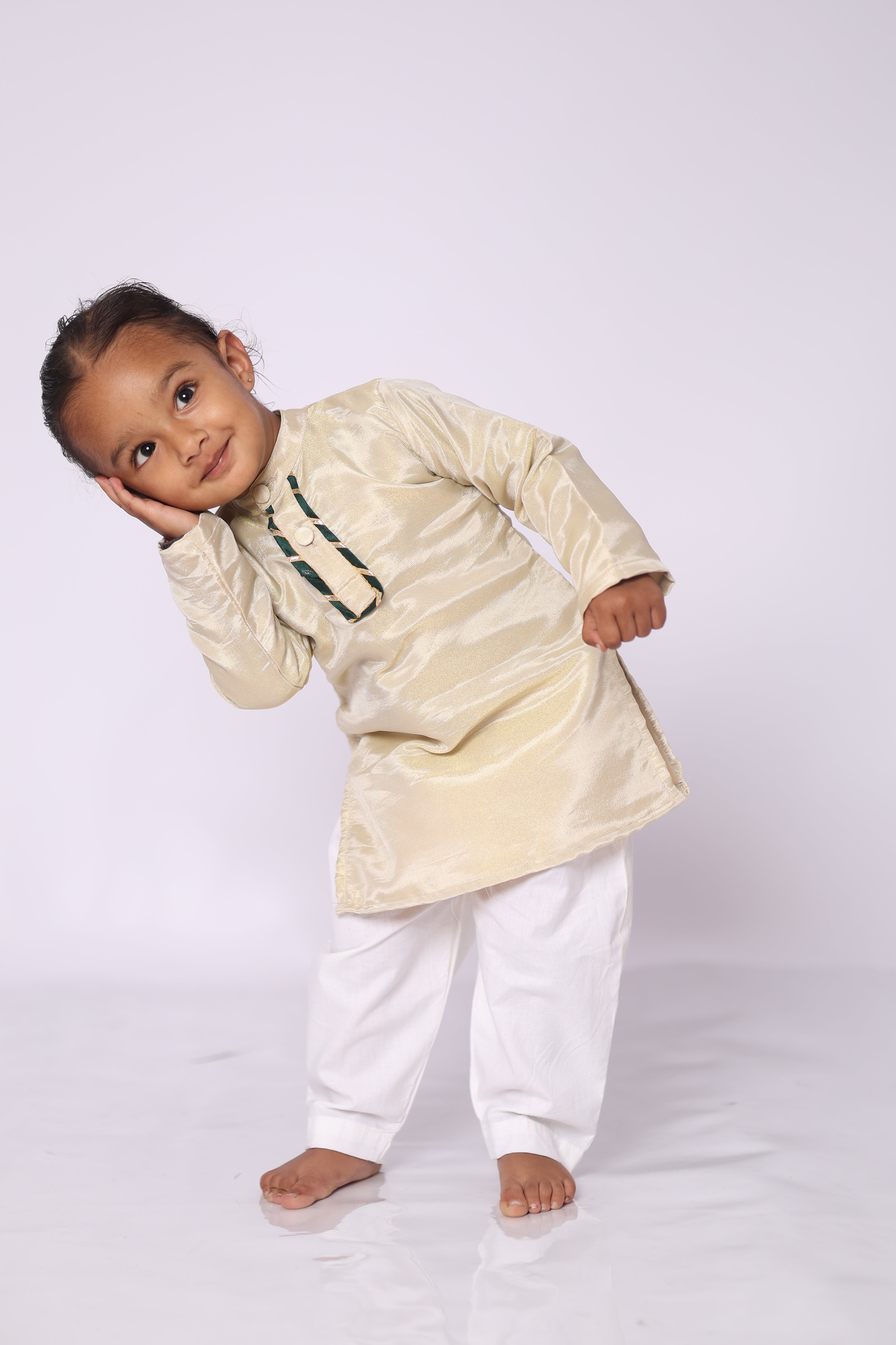 Chandrika Ivory Kurta Pajama Set