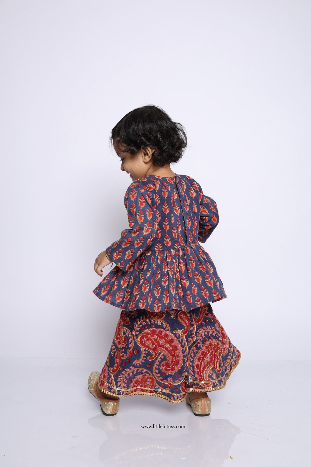 Vaidehi Peplum Top & Palazzo