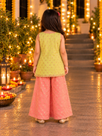 Vasanti – Pure Georgette Festive Palazzo Set