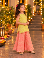 Vasanti – Pure Georgette Festive Palazzo Set