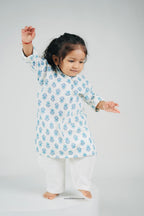 Blue Noir Kurta Pajama Set
